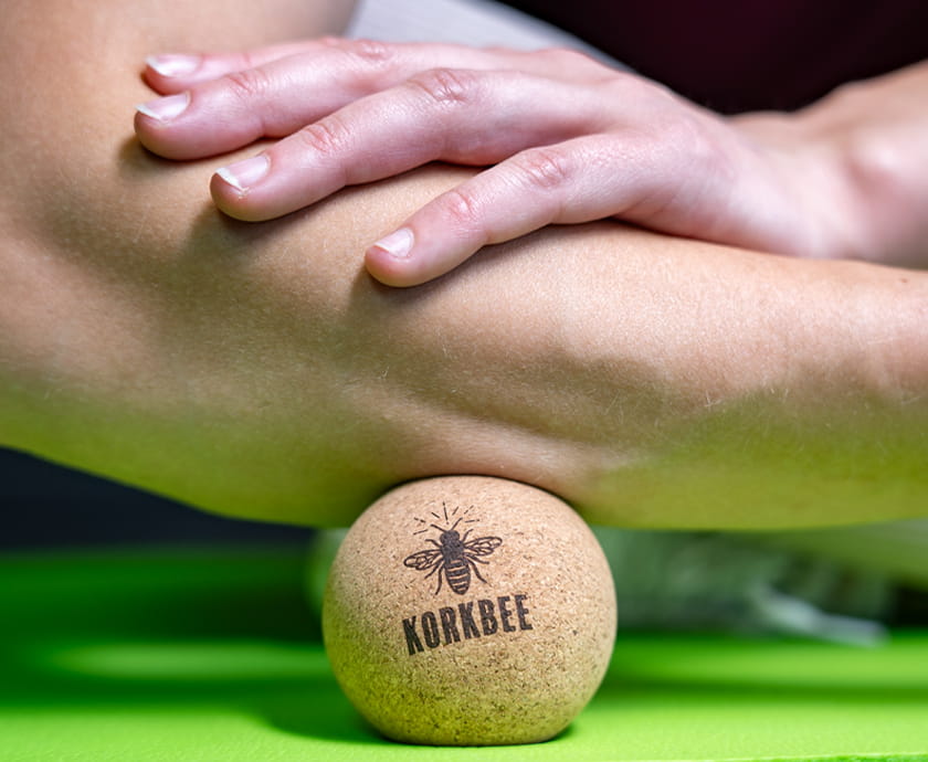 KORKBEE Faszienbehandlung Actionbild